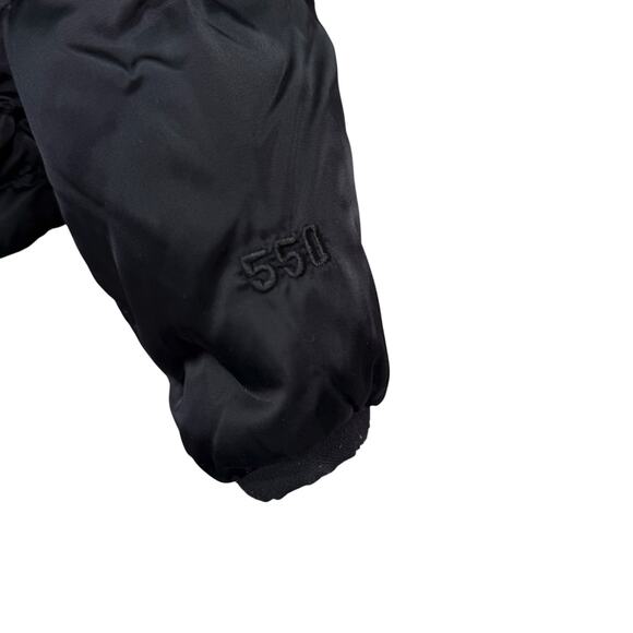 The North Face Down Jacket Nuptse Winter Cross Puffer Black Jacket Women's sz M - Picture 5 of 6